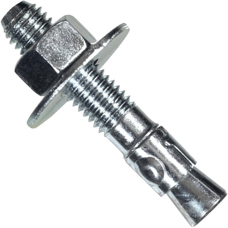 Hillman Wedge Anchor 5/8 " X 5 " Zinc Plated Steel