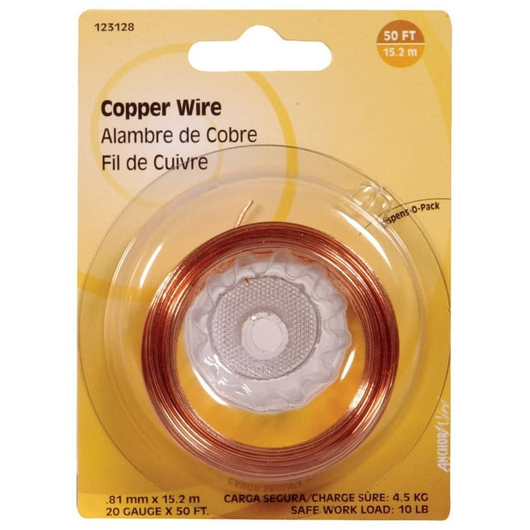 Copper Hobby Wire 20 Gauge 50 ft.