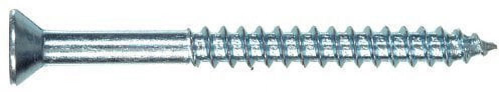 Hillman Wood Screws No. 10 X 1 " Phillips Flat Head Box 100