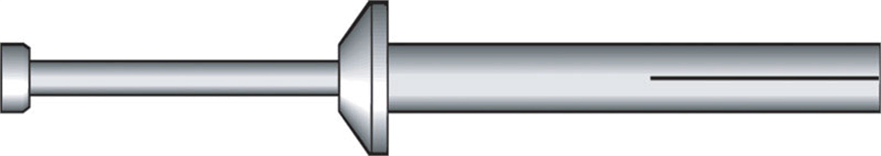 Hillman Zamac Nailin Anchor 1/4 " X 1 " 16/Card Pack of 5