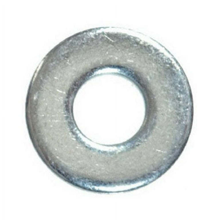 Hillman Stainless Steel 1/4 in. Flat Washer 100 pk Hillman Stainless Steel 1/4 in. Flat Washer 100 pk