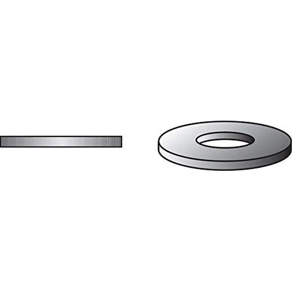 Hillman Zinc-Plated Steel 5/16 in. USS Flat Washer 435 pk Construction & DIY Use, Standard Hardware Spec