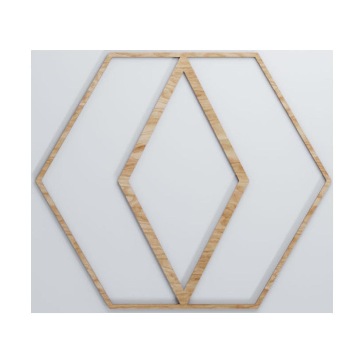 Hillrose Decorative Fretwork Wood Wall Panels, Large, 27"W x 23 3/8"H x 3/8"T, Red Oak