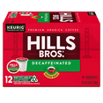 thumbnail image 1 of Hills Bros. 100% Arabica Decaffeinated Medium Roast K-Cup® Coffee Pods, 12-Count Box, 1 of 6
