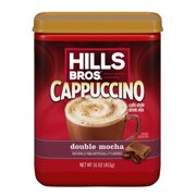 Hills Bros. Instant Cappuccino Mix Double Mocha 16 Oz (Pack of 14)