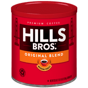 Hills Bros. Original Blend Ground Coffee, Medium Roast, 30.5 Oz. Can