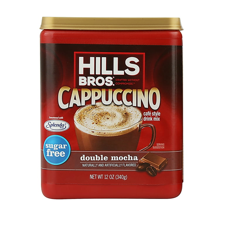 Hills Bros. Double Mocha Cappuccino Instant Coffee Mix 12 Ounce
