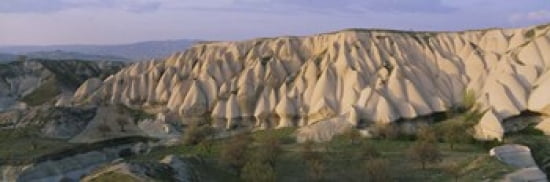 Hills on a landscape Cappadocia Turkey Canvas Art - Panoramic Images (36 x 12)