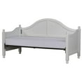 thumbnail image 1 of Hillsdale Furniture Augusta Wood Twin Daybed, White, 1 of 6