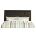 thumbnail image 1 of Hillsdale Becker Upholstered Twin Panel Headboard in Black, 1 of 2