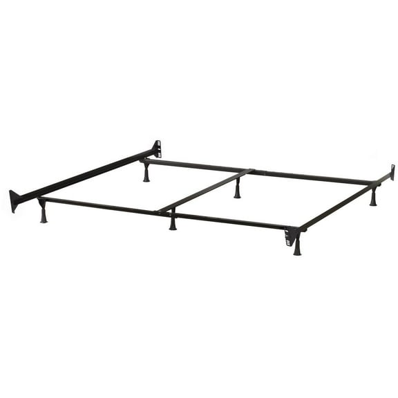 Hillsdale California King Metal Bed Frame Black