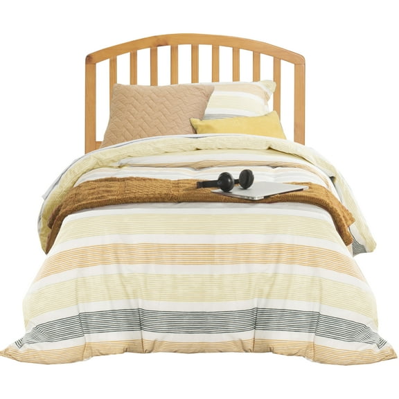 Carolina Headboard - Twin - w/Rails-Finish:Country Pine