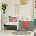 thumbnail image 1 of Hillsdale Carolina Twin Wooden Spindle Daybed With Suspension Deck in White, 1 of 13