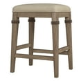 thumbnail image 1 of Hillsdale Furniture Arabella Wood Backless Counter Height Stool, Distressed Gray, 1 of 2