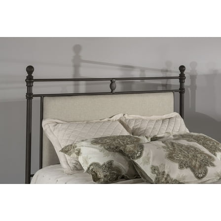 Hillsdale Furniture Ashley Metal and Upholstered Queen Headboard Only