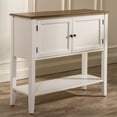 thumbnail image 1 of Hillsdale Furniture Bayberry Wood Sideboard Buffet, White, 1 of 5