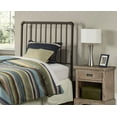 thumbnail image 1 of Hillsdale Furniture Brandi Metal Twin Headboard, Oiled Bronze, 1 of 9