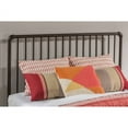 thumbnail image 1 of Hillsdale Furniture Brandi Modern Metal Spindle Twin Headboard and Bed Frame, Oiled Bronze, 1 of 4