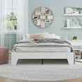 thumbnail image 1 of Hillsdale Furniture Casey Full Wood Platform Bed, White, 1 of 17