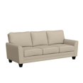 thumbnail image 1 of Hillsdale Furniture Daniel Upholstered Sofa, Putty, 1 of 10