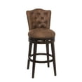 thumbnail image 1 of Hillsdale Furniture Edenwood Wood Bar Height Swivel Stool, Chocolate, 1 of 2
