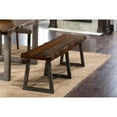thumbnail image 1 of Hillsdale Furniture Emerson Bench, Gray Sheesham, 1 of 4