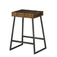 thumbnail image 1 of Hillsdale Furniture Emerson Wood Backless Counter Height Stool, Natural Sheesham, 1 of 2