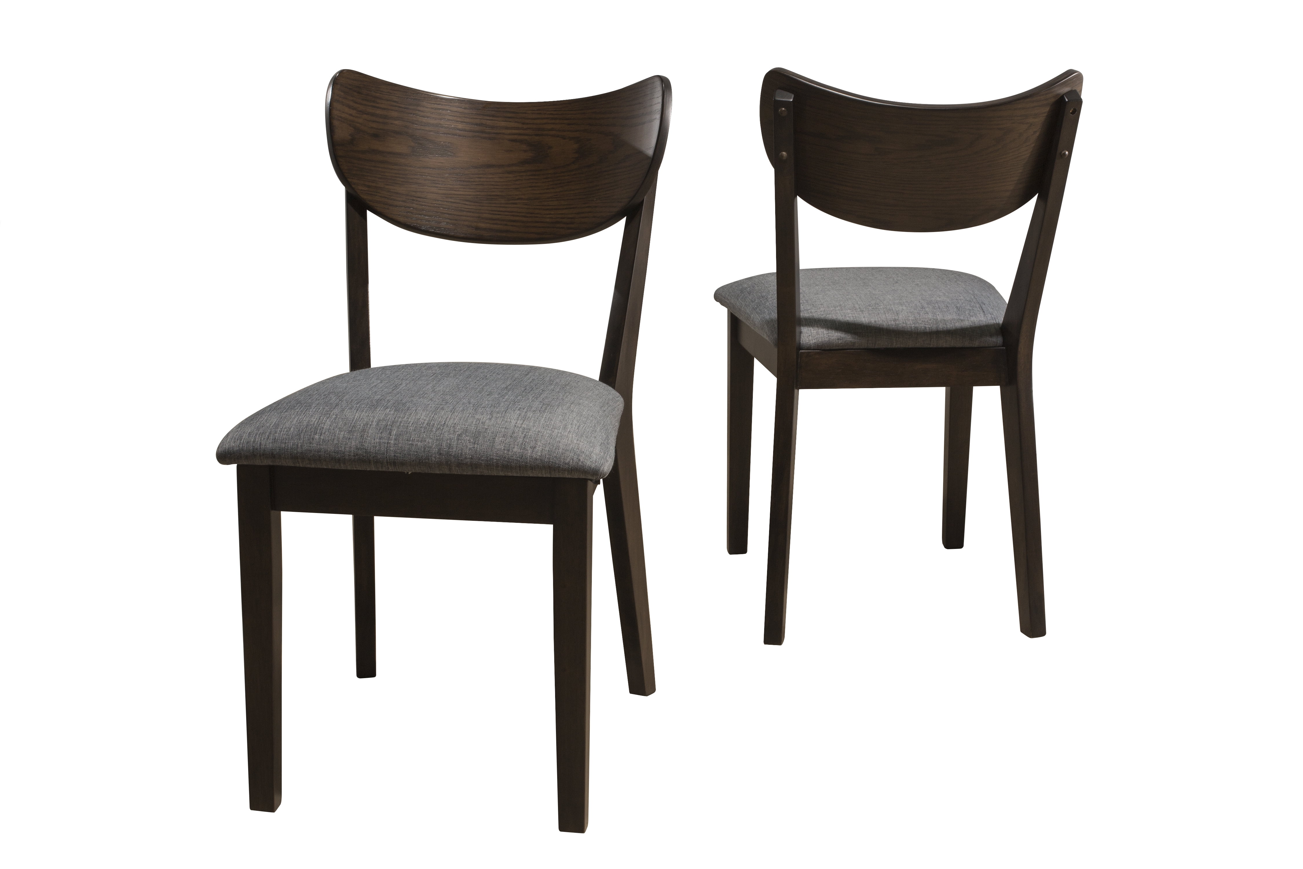 Hillsdale Furniture Emerson Wood Rectangle Dining Table Metal Base in Gray