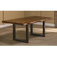 thumbnail image 1 of Hillsdale Furniture Emerson Wood Rectangle Dining Table Metal Base in Gray, 1 of 4