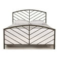 thumbnail image 1 of Hillsdale Furniture Essex Full Headboard and Footboard Metallic Brown, 1 of 8