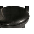 thumbnail image 1 of Hillsdale Furniture Fairfox Wood Bar Height Swivel Stool, Black, 1 of 4