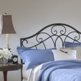 thumbnail image 1 of Hillsdale Furniture Josephine Full/Queen Metal Headboard with Frame, Metallic Brown, 1 of 11