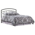 thumbnail image 1 of Hillsdale Furniture Julien Metal Full/Queen Headboard with Bed Frame, Textured Black, 1 of 2