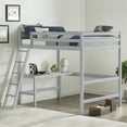 thumbnail image 1 of Hillsdale Furniture Kids and Teen Caspian Full Loft Bed, Gray, 1 of 12