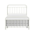 thumbnail image 1 of Hillsdale Furniture Kirkwood Classic Metal Full Bed with Frame, Soft White, 1 of 16
