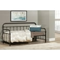 thumbnail image 1 of Hillsdale Furniture Kirkwood Metal Twin Daybed, Dark Bronze, 1 of 5
