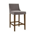 thumbnail image 1 of Hillsdale Furniture Lynne Wood Counter Height Stool, Walnut, 1 of 12
