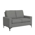 thumbnail image 1 of Hillsdale Furniture Matthew Upholstered Loveseat, Smoke, 1 of 10