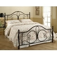 thumbnail image 1 of Hillsdale Furniture Milwaukee Antique Brown Metal Scroll King Bed, 1 of 2