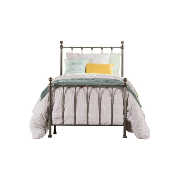 Hillsdale Furniture Molly Twin Metal Bed, Black Steel