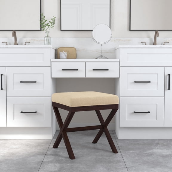 Hillsdale Furniture Morgan Indoor Stool, Beige