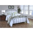 thumbnail image 1 of Hillsdale Furniture Morris King Metal Bed with Frame, Magnesium Pewter, 1 of 2