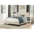 thumbnail image 1 of Hillsdale Furniture Nicole Arched Diamond Tufted Upholstered Queen Bed, Linen, 1 of 2