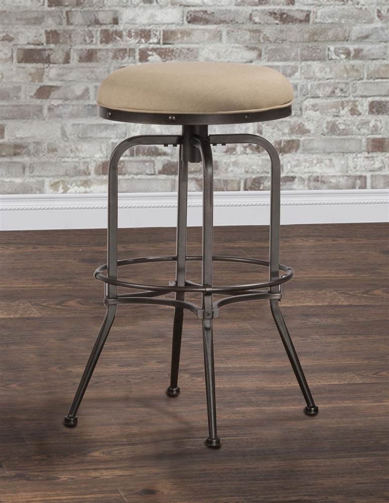 Hillsdale Furniture Polston Backless Indoor/Outdoor Swivel Bar Stool