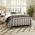 thumbnail image 1 of Hillsdale Furniture Providence Metal Full Bed with Spindle and Casting Design, Aged Pewter, 1 of 12