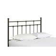 thumbnail image 1 of Hillsdale Furniture Providence Metal King Headboard and Bed Frame with Spindle Design, Antique Bronze, 1 of 2