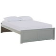thumbnail image 1 of Hillsdale Furniture Pulse Full Solid Wood Platform Bed with Trundle Gray, 1 of 3