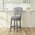 thumbnail image 1 of Hillsdale Furniture Santa Clara II Swivel Counter Height Stool, Antique Gray, 1 of 16