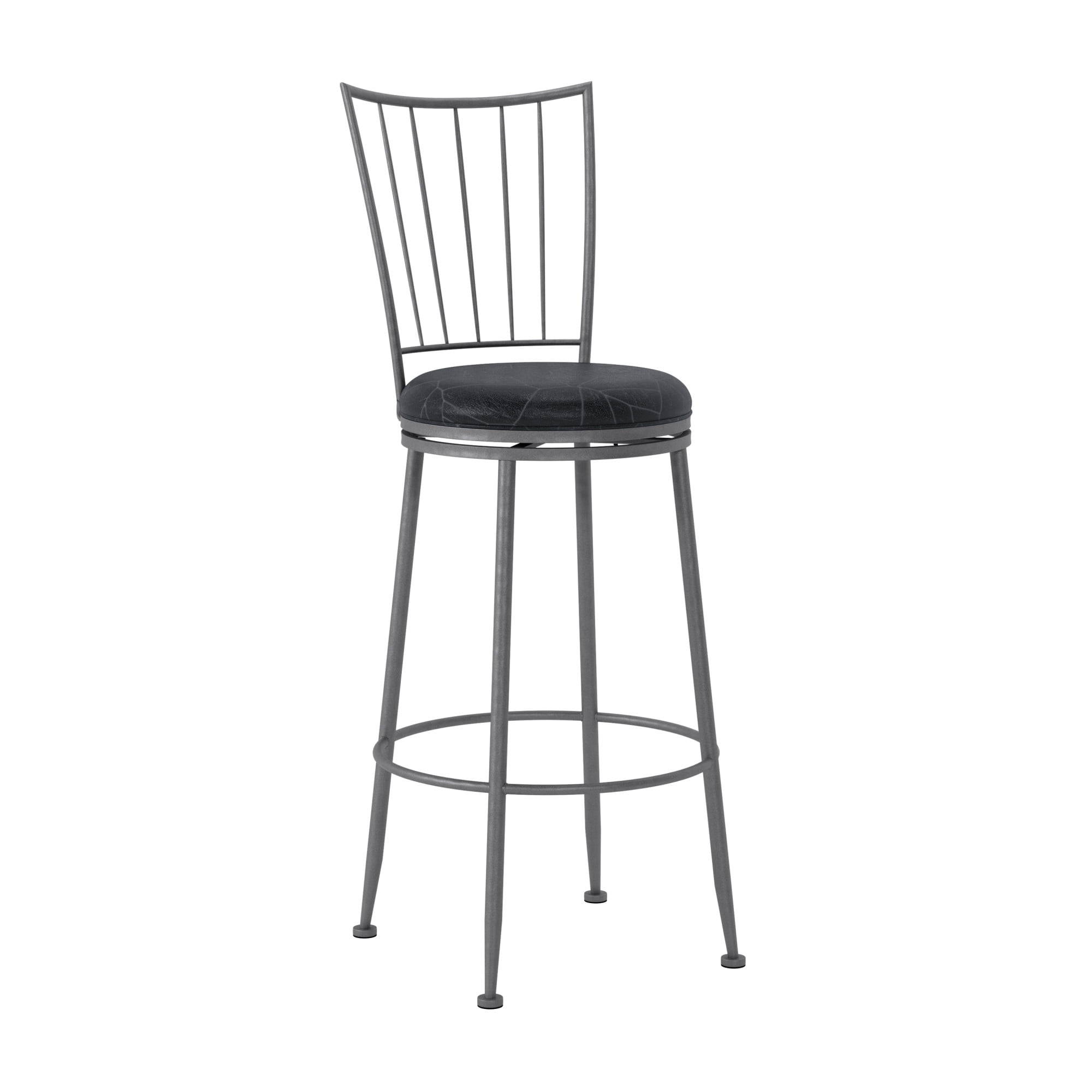 Hillsdale Furniture Slemmons Commercial Grade Metal Bar Height Swivel ...