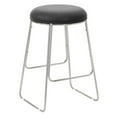 thumbnail image 1 of Hillsdale Furniture Southlake Backless Metal Counter Height Stool, Chrome with Black Vinyl, 1 of 12